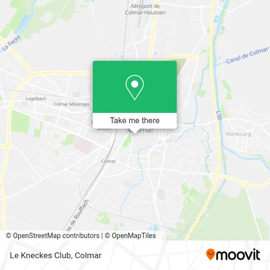 Le Kneckes Club map