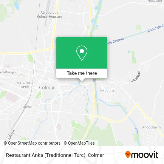Restaurant Anka (Traditionnel Turc) map