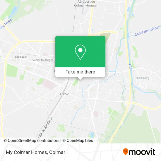 My Colmar Homes map