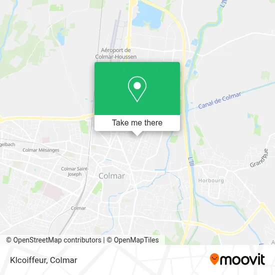 Klcoiffeur map