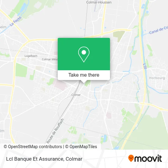 Lcl Banque Et Assurance map
