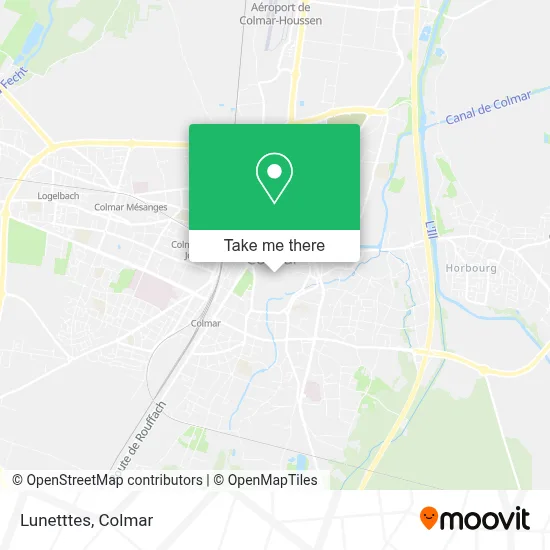 Lunetttes map