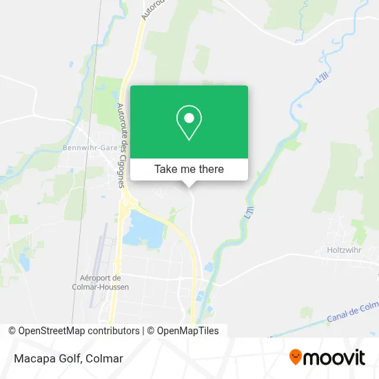 Macapa Golf map