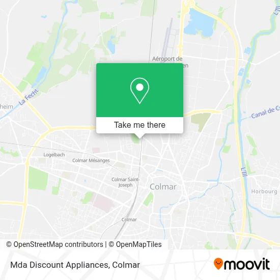 Mda Discount Appliances map