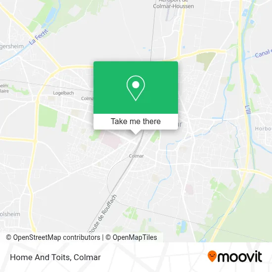 Home And Toits map