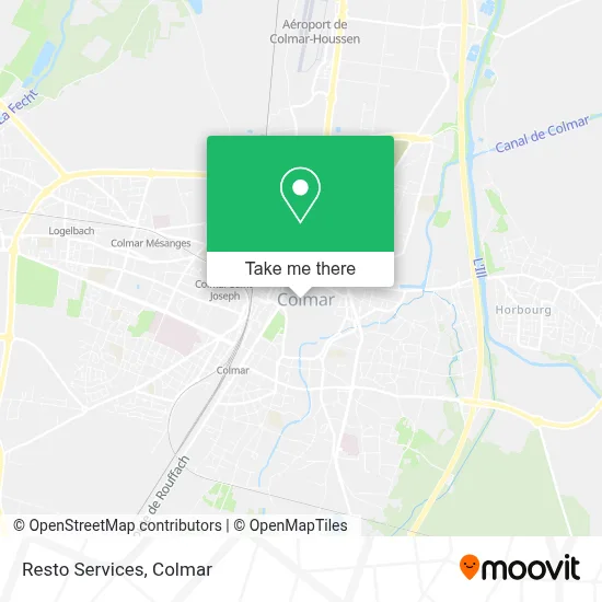 Resto Services map