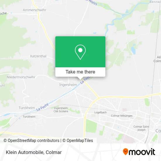 Klein Automobile map