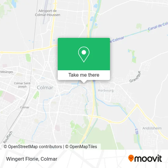 Wingert Florie map