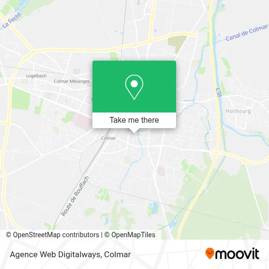 Mapa Agence Web Digitalways