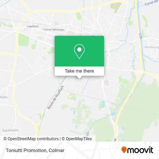 Toniutti Promotion map