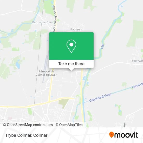 Tryba Colmar map