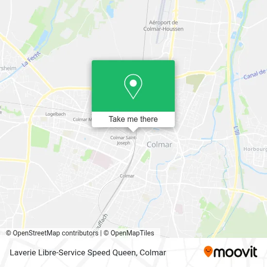 Laverie Libre-Service Speed Queen map