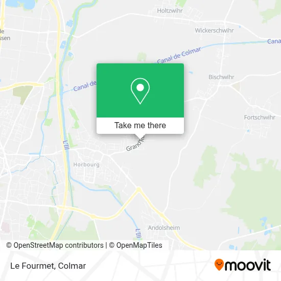 Le Fourmet map