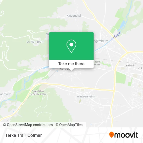 Terka Trail map