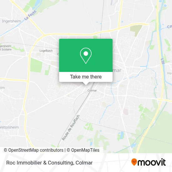 Roc Immobilier & Consulting map