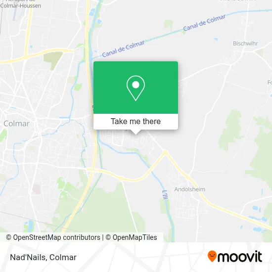 Nad'Nails map