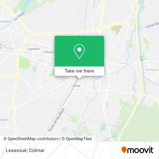 Lexavoué map