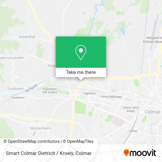 Smart Colmar Dietrich / Kroely map