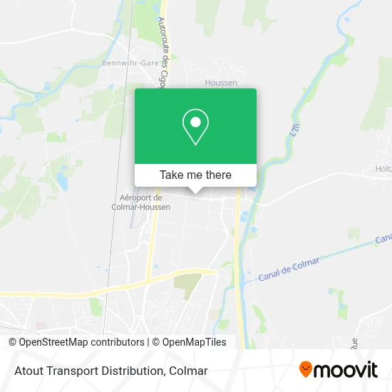 Mapa Atout Transport Distribution
