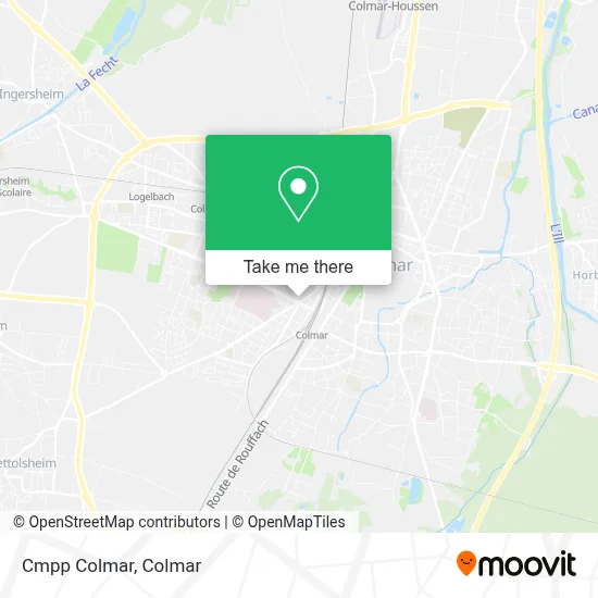 Mapa Cmpp Colmar