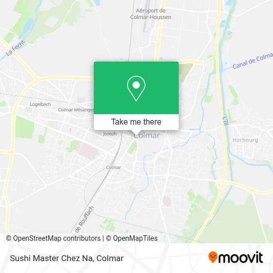 Sushi Master Chez Na map