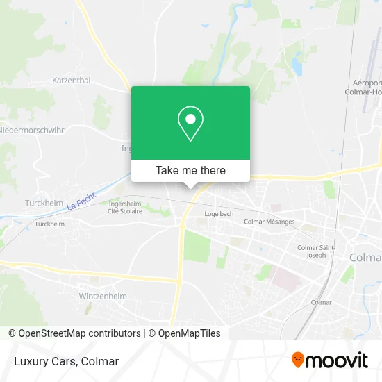 Luxury Cars map