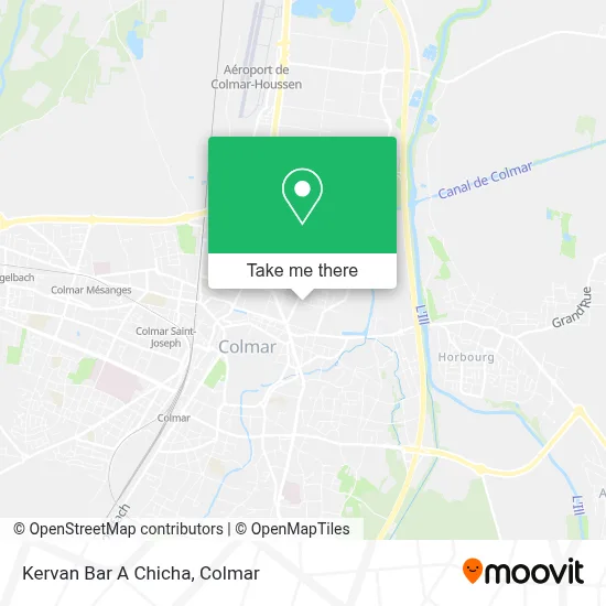 Mapa Kervan Bar A Chicha