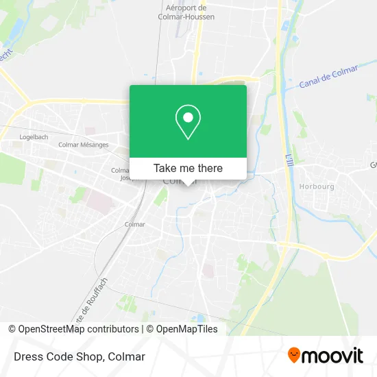 Mapa Dress Code Shop