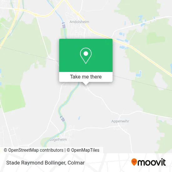 Stade Raymond Bollinger map