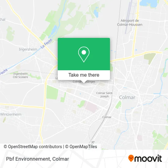 Pbf Environnement map
