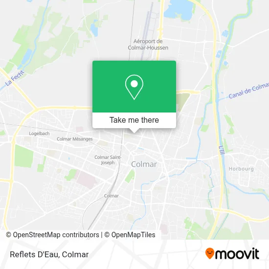 Mapa Reflets D'Eau