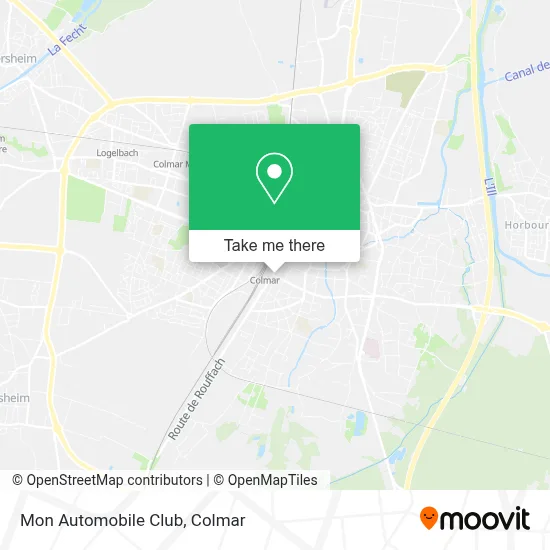 Mon Automobile Club map