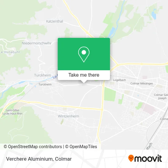 Verchere Aluminium map