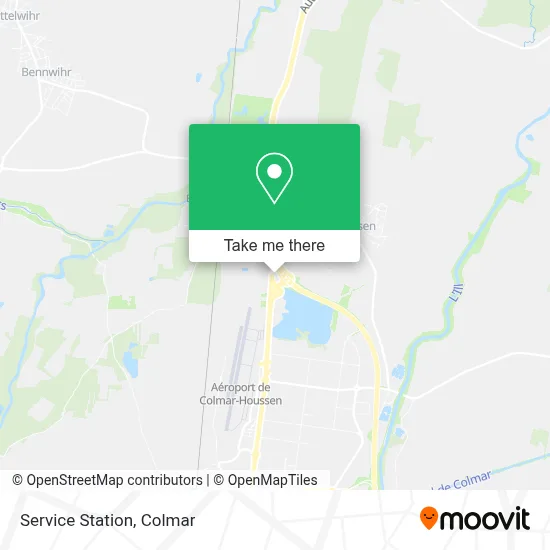Station Service map