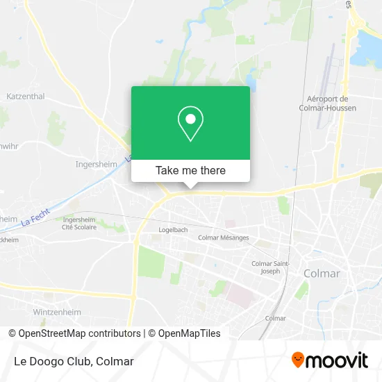 Le Doogo Club map