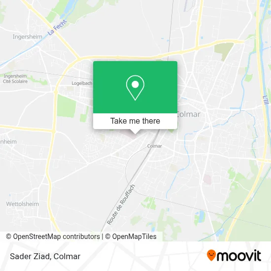 Sader Ziad map