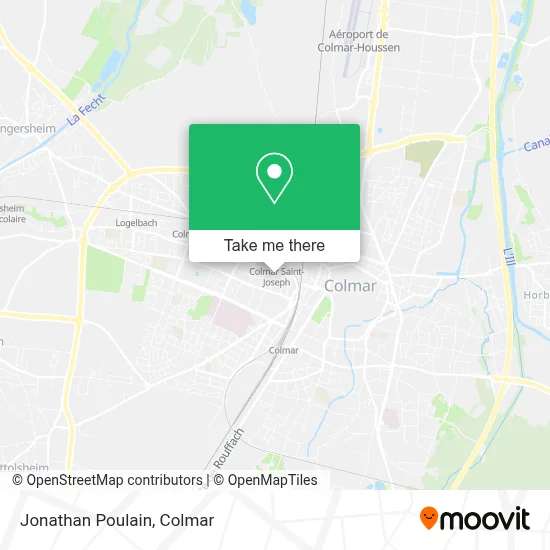 Jonathan Poulain map