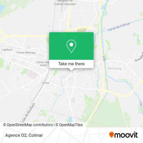 Mapa Agence O2