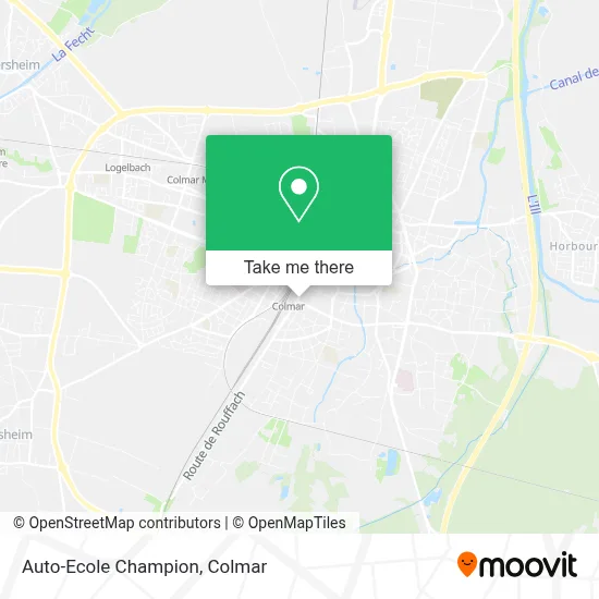 Mapa Auto-Ecole Champion