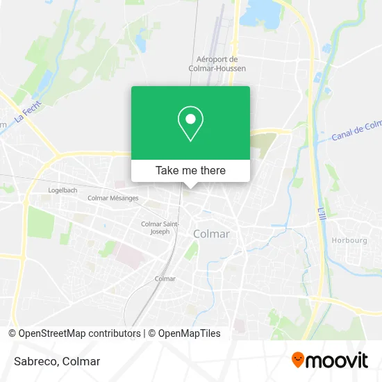 Sabreco map