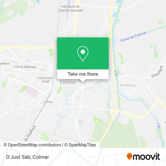 Mapa D'Just Sab