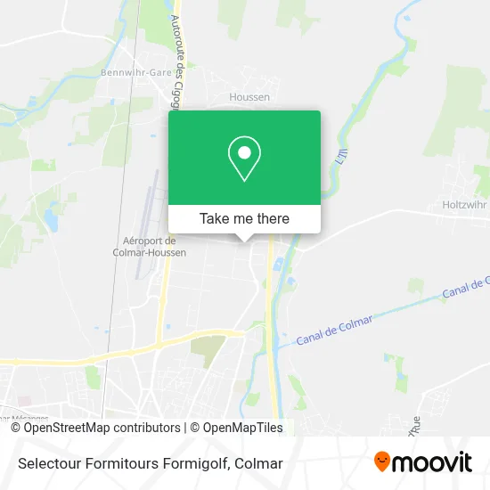 Mapa Selectour Formitours Formigolf