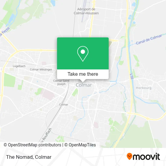 Le Nomade map
