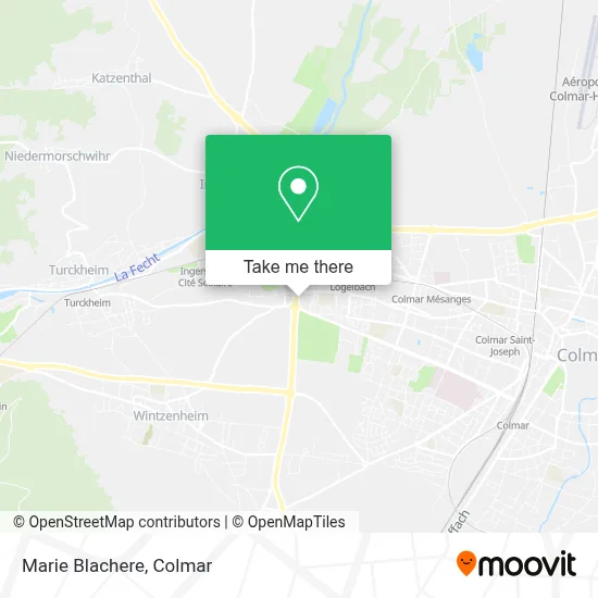 Marie Blachere map