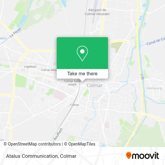 Mapa Atalus Communication