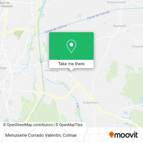 Menuiserie Corrado Valentin map
