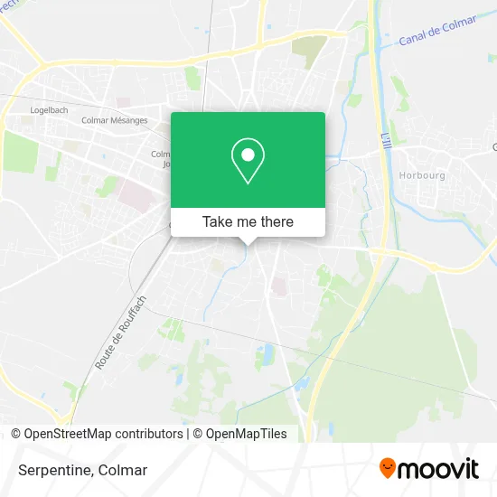 Serpentine map
