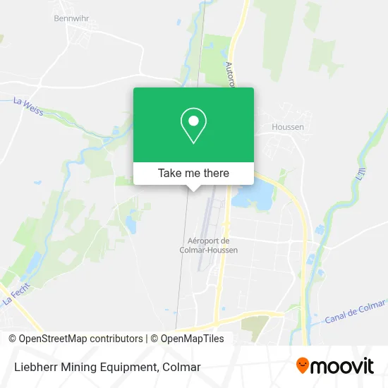 Liebherr Mining Equipment map