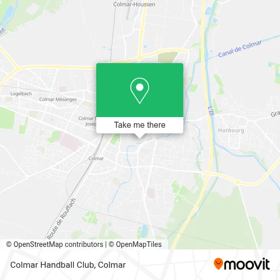 Mapa Colmar Handball Club