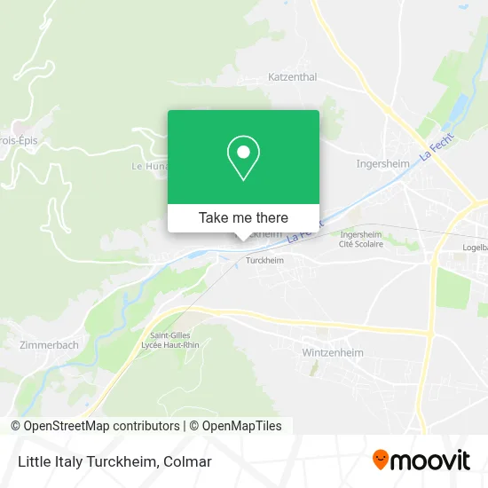 Little Italy Turckheim map